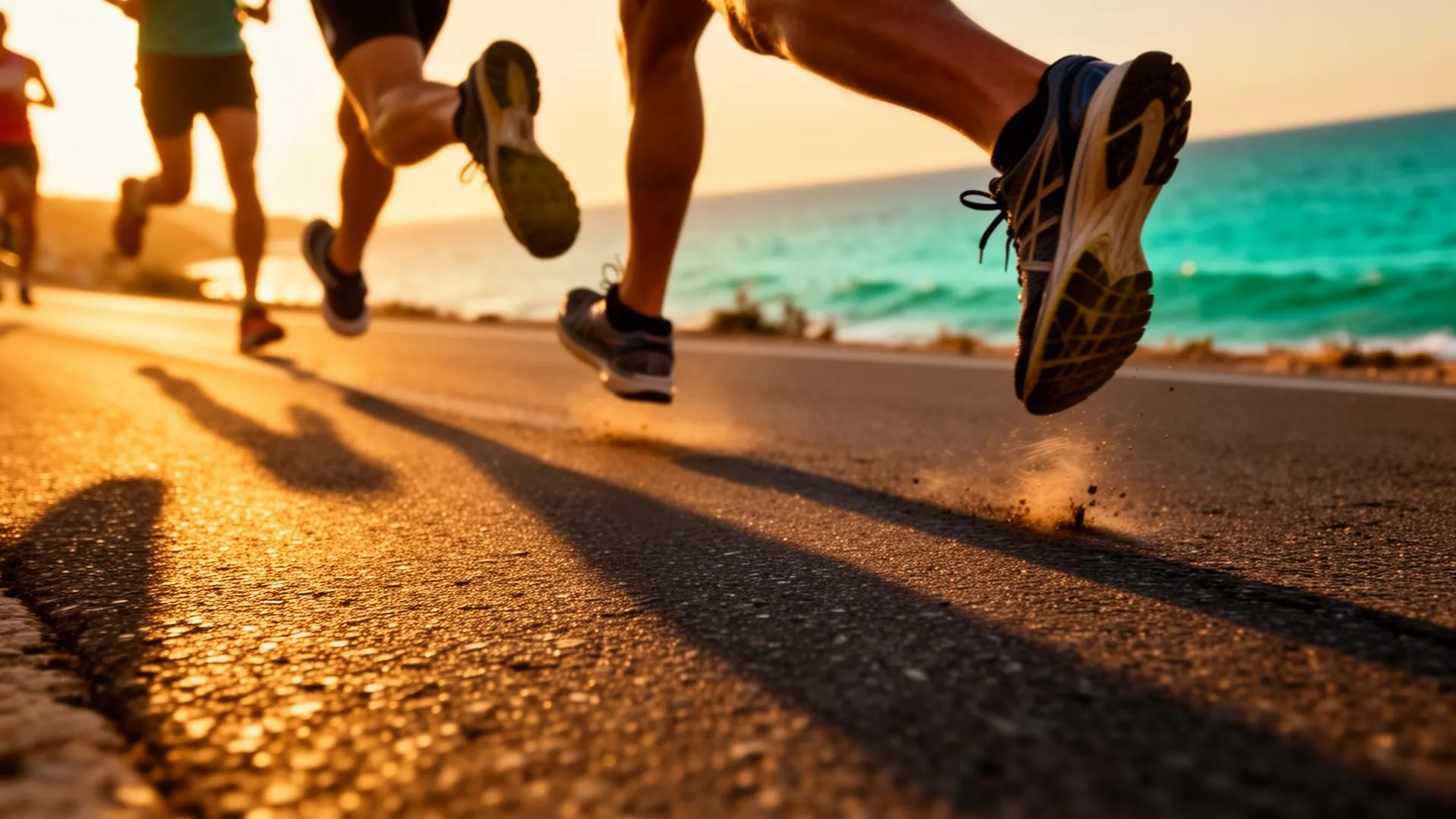 Athlon Kamarina runners in action